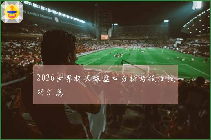 2026世界杯买球盘口分析与投注技巧汇总
