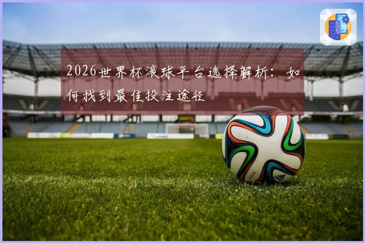 2026世界杯滚球平台选择解析：如何找到最佳投注途径